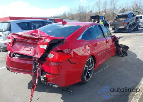 2018 Honda Accord Sport z USA, uszkodzony, nr VIN 1HGCV1F33JA054573